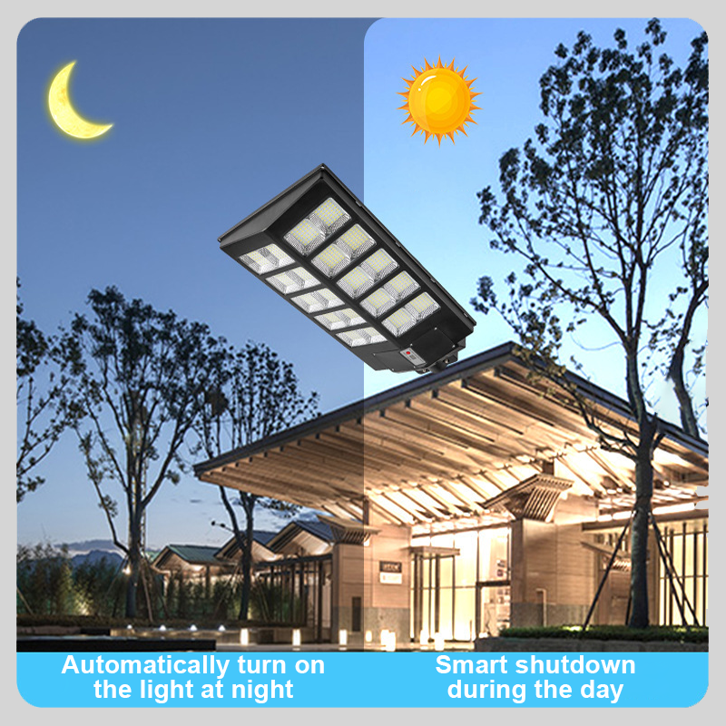 Lámpara Solar Inteligente para Exteriores – Sensor de Movimiento y Control Remoto