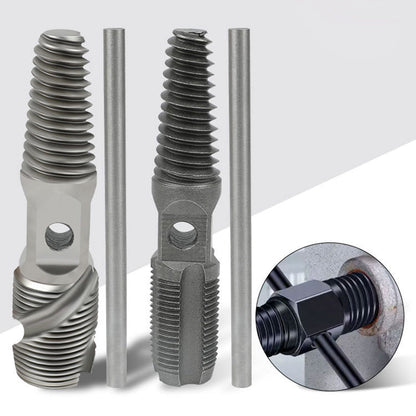 Kit Extractor y Reparador de Roscas para Tubería, Doble Función