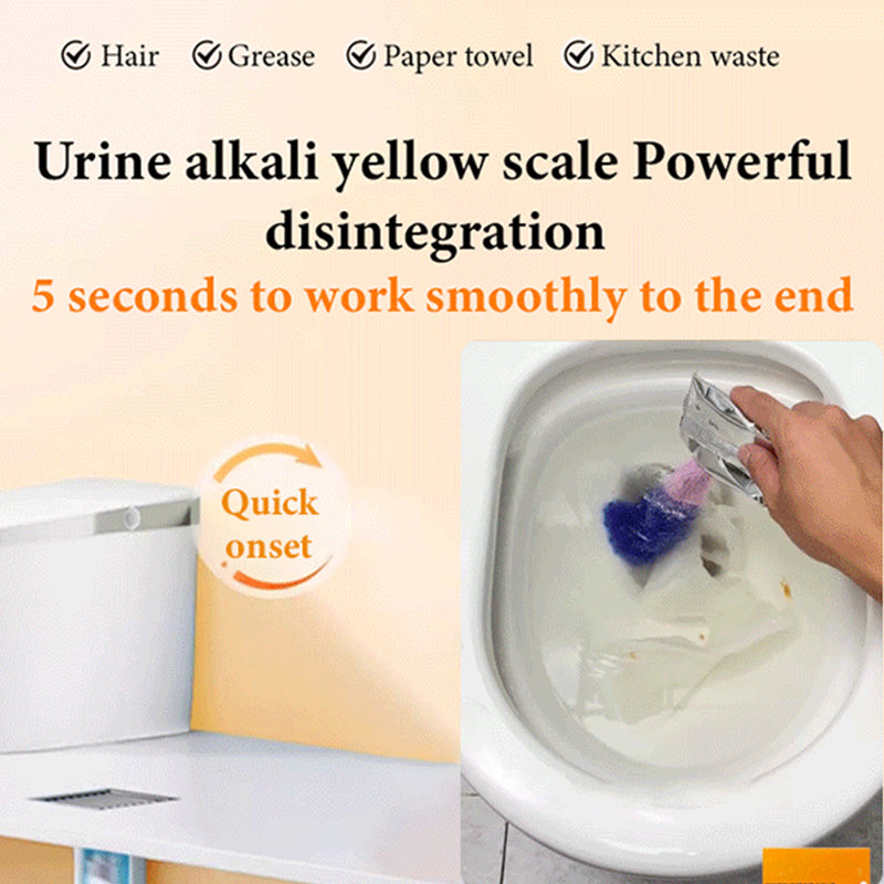 🔥 Nuovo Bestseller ❤️‍🔥  Detergente per Scarichi Multiuso Potente Anti-Ingorgo in Polvere