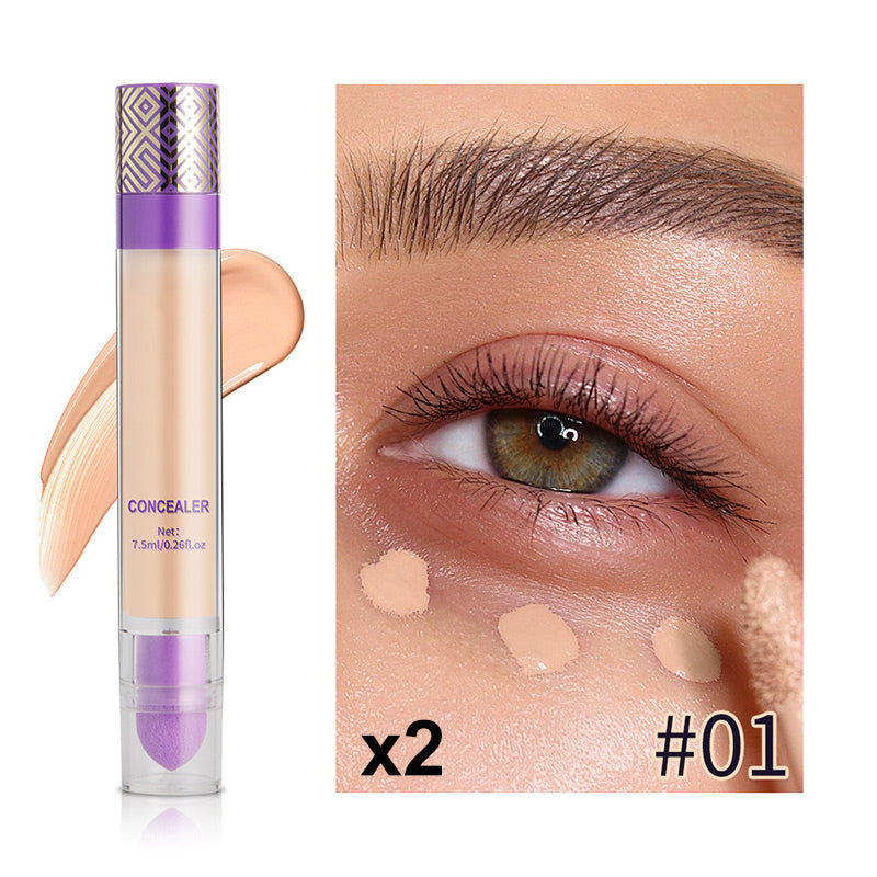 Corrector de acabado natural de larga duración resistente al agua