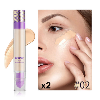 Corrector de acabado natural de larga duración resistente al agua