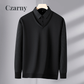 🔥2025 NEW HOT SALE-49%OFF🔥Camisa de abrigo para hombre con traje de dos piezas de imitación
