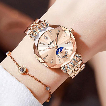🔥Reloj de moda para mujer Diamond Moon Star