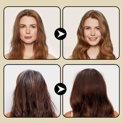 🔥¡50% DE DESCUENTO!🔥🌿Tinte para el Cabello con Peine Seguro y Práctico