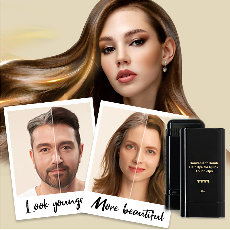 🔥¡50% DE DESCUENTO!🔥🌿Tinte para el Cabello con Peine Seguro y Práctico