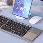 Teclado inalámbrico Bluetooth plegable para teléfono
