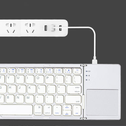 Teclado inalámbrico Bluetooth plegable para teléfono