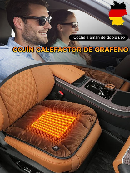【3 Segundos de calentamiento rápido】Tres niveles de temperatura cojín de calentamiento de grafeno USB