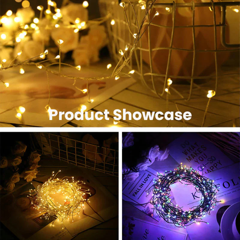 ✨✨ÚLTIMO DÍA DE VENTA 50% DE DESCUENTO!!!✨✨Copper Wire Firecracker Light String