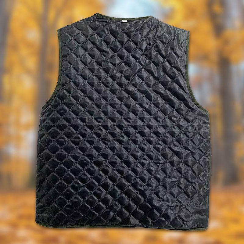 Chaleco de pesca al aire libre para hombre con bolsillos
