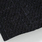 Chaqueta abotonada con solapa de chenilla gruesa informal para hombre