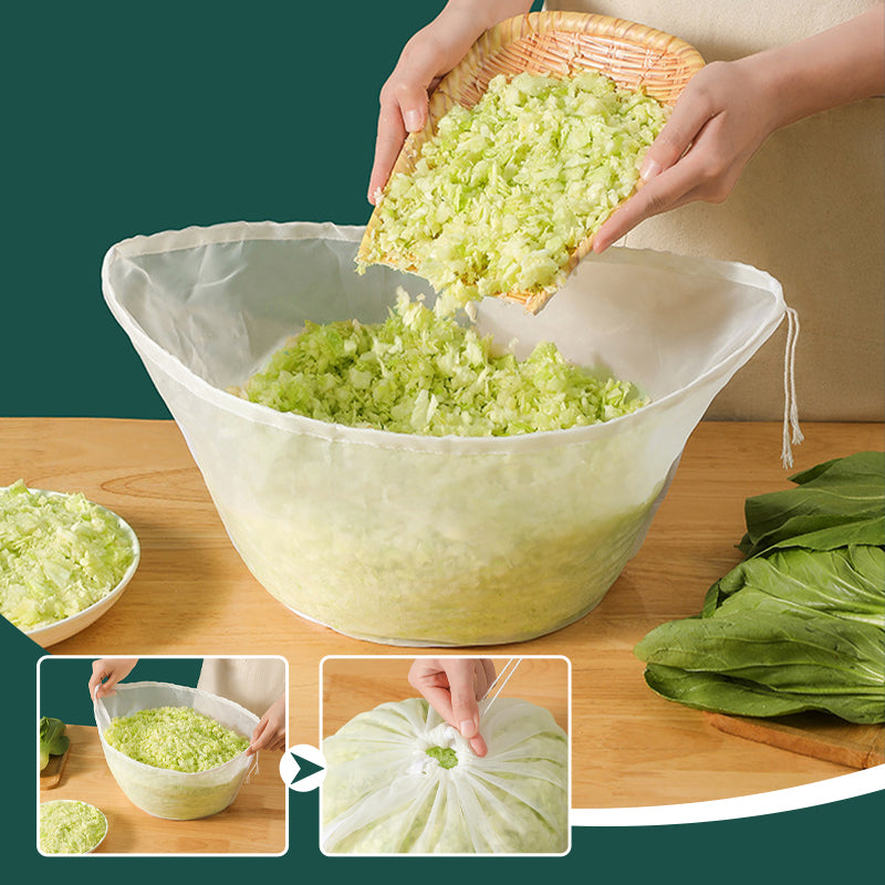 Bolsa para leche de soja y colador de malla multiusos para alimentos