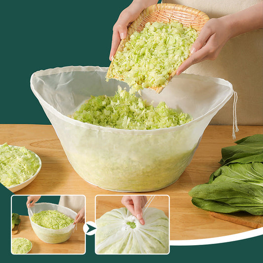Bolsa para leche de soja y colador de malla multiusos para alimentos