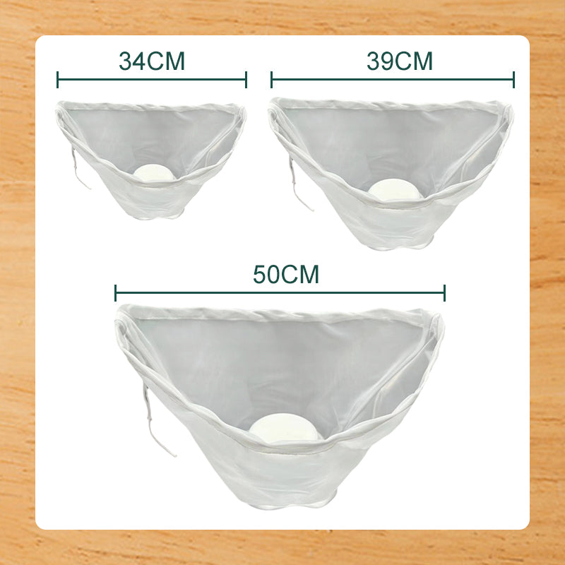 Bolsa para leche de soja y colador de malla multiusos para alimentos
