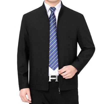 Chaqueta Business Color Sólido Hombre