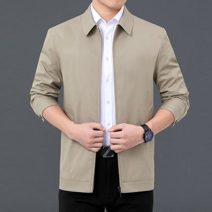 Chaqueta Business Color Sólido Hombre