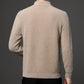 Camiseta cálida con cuello en V y media cremallera para hombre