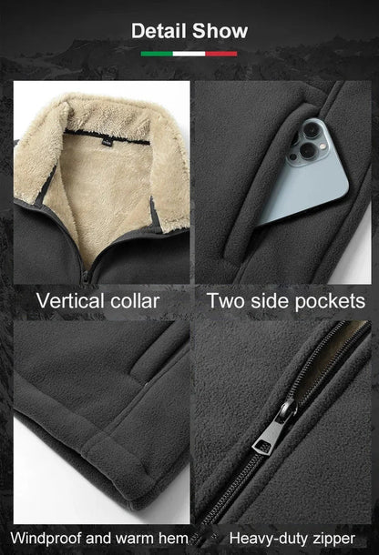 🍂Especiales de otoño🍂 Chaleco cálido para hombre: combina estilo y calidez