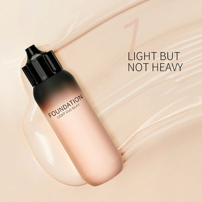 Base de Maquillaje Ligera, Impermeable y Duradera con Acabado Natural