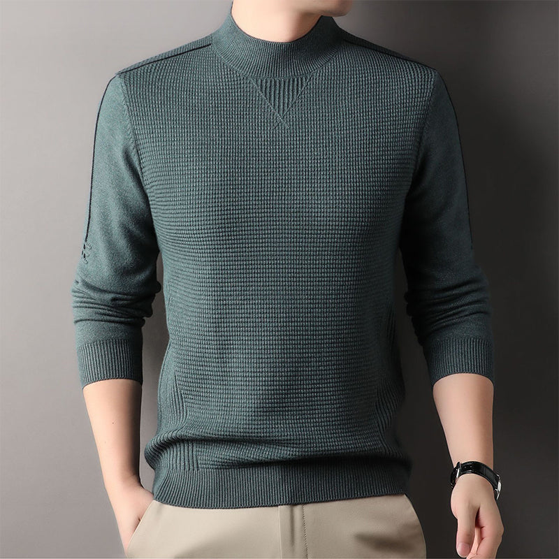 🎉¡Feliz Año Nuevo! 50% DE DESCUENTO 🛍️Men Cálido jersey de punto suave con cuello redondo
