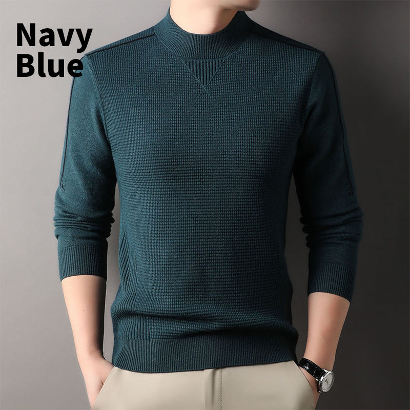 🎉¡Feliz Año Nuevo! 50% DE DESCUENTO 🛍️Men Cálido jersey de punto suave con cuello redondo