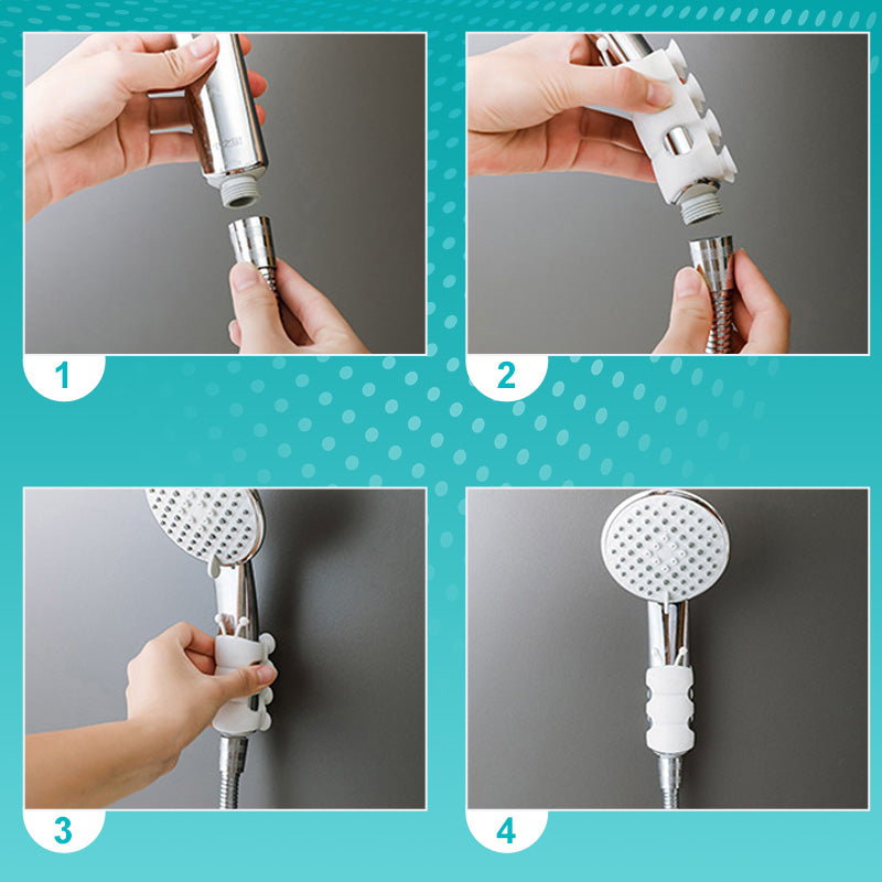 Soporte Universal de Silicona para Cabezal de Ducha