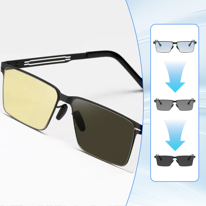 Gafas de sol fotocromáticas para el día y la noche