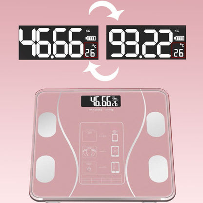 🏅🔥Último día de rebajas 50 % DE DESCUENTO🔥Báscula digital inteligente para peso y grasa corporal🏃