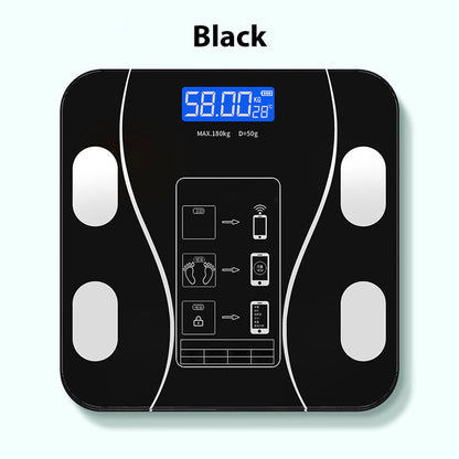 🏅🔥Último día de rebajas 50 % DE DESCUENTO🔥Báscula digital inteligente para peso y grasa corporal🏃