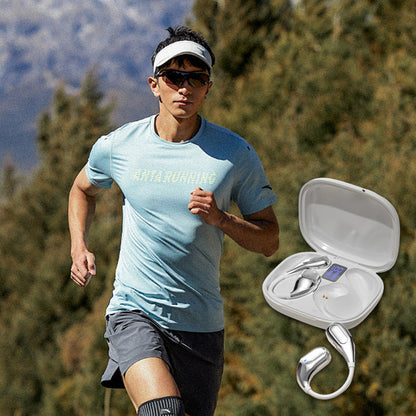 Audífonos Bluetooth Deportivos con Gancho, Sonido HiFi Impermeables para Correr y Gym