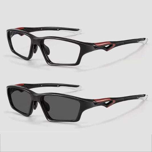 Gafas fotocromáticas antideslizantes que bloquean la luz azul - sin receta