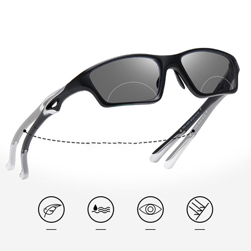 Gafas fotocromáticas antideslizantes que bloquean la luz azul - sin receta