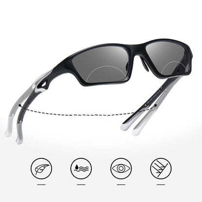 Gafas fotocromáticas antideslizantes que bloquean la luz azul - sin receta