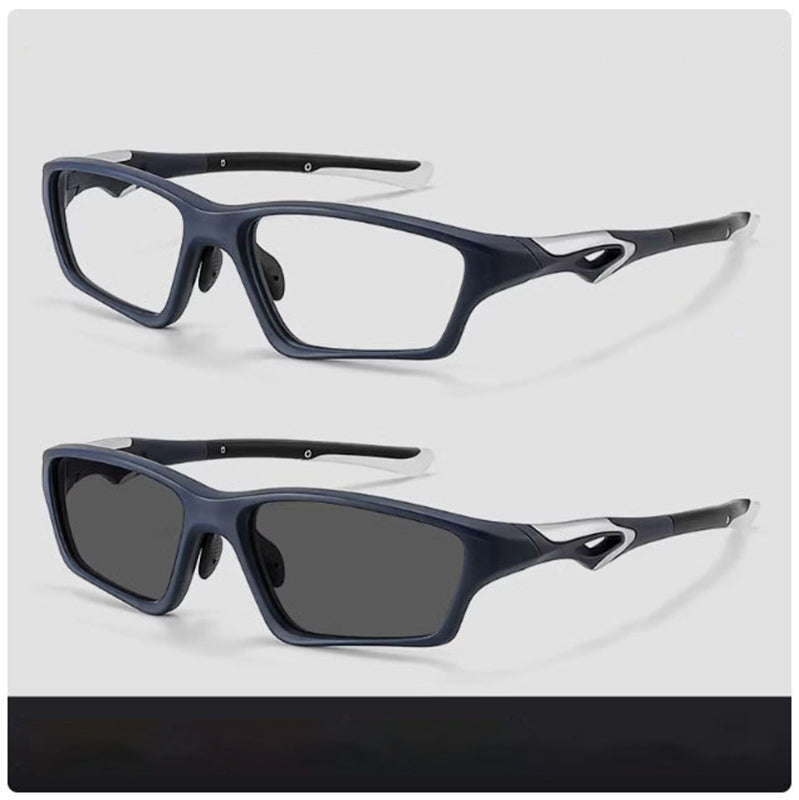 Gafas fotocromáticas antideslizantes que bloquean la luz azul - sin receta