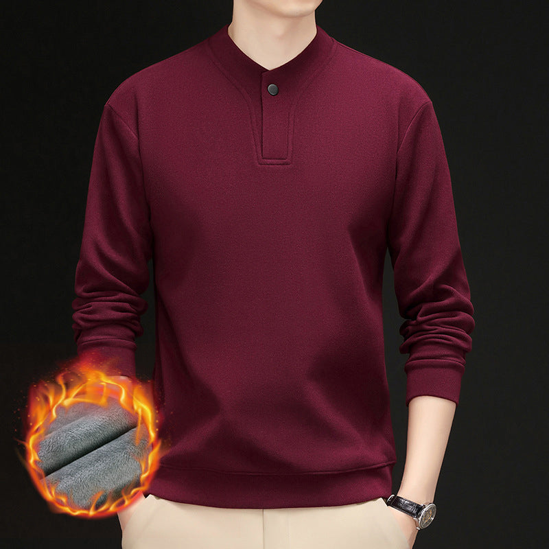 Jersey de hombre con forro de felpa