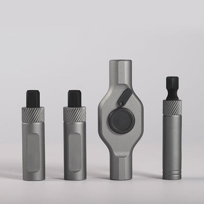 🔧 ¡50% DE DESCUENTO AHORA! 🔩 Juego de destornilladores magnéticos de trinquete 24 en 1: compacto, ligero y perfecto para reparaciones caseras 🛠️