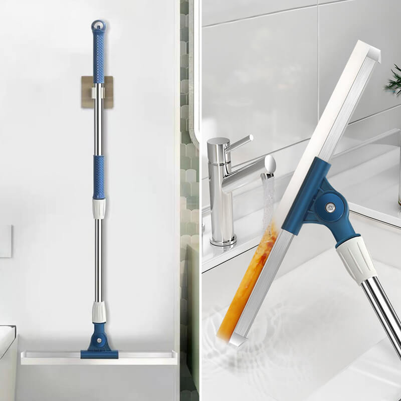 Trapeador de agua para baño con limpiaparabrisas de silicona