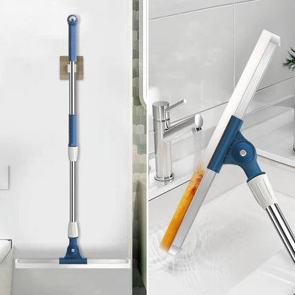 Trapeador de agua para baño con limpiaparabrisas de silicona