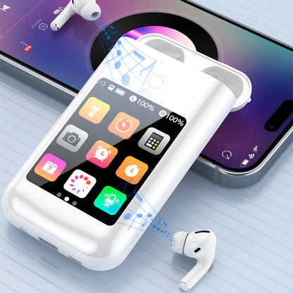 Auriculares Bluetooth Multimedia con cargador portátil 3 en 1