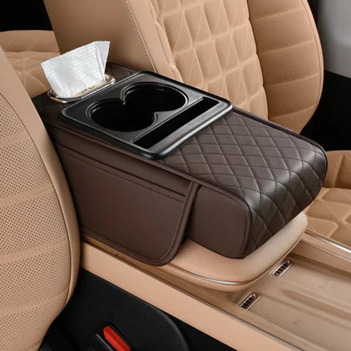 🚗💺Almohadilla multifuncional para reposabrazos – ¡Comodidad y práctica en tu auto!（Envío gratuito para 2 piezas））