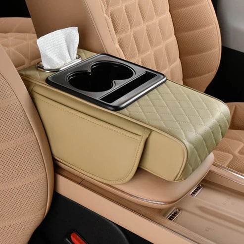 🚗💺Almohadilla multifuncional para reposabrazos – ¡Comodidad y práctica en tu auto!（Envío gratuito para 2 piezas））