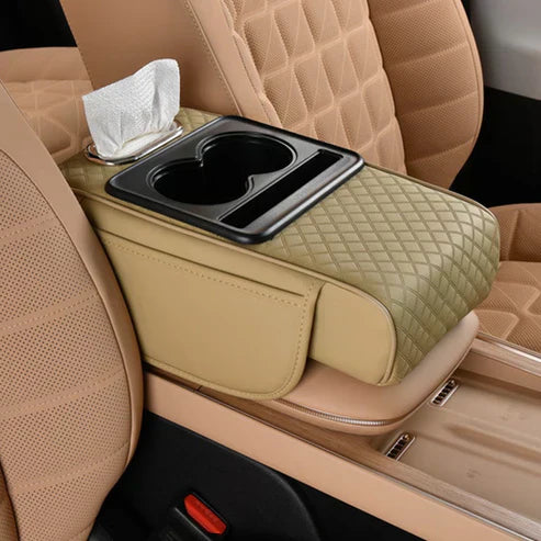 🚗💺Almohadilla multifuncional para reposabrazos – ¡Comodidad y práctica en tu auto!（Envío gratuito para 2 piezas））
