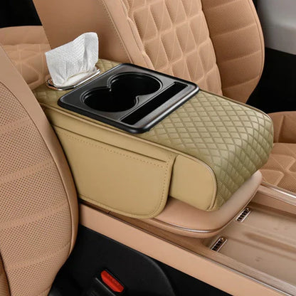 🚗💺Almohadilla multifuncional para reposabrazos – ¡Comodidad y práctica en tu auto!（Envío gratuito para 2 piezas））