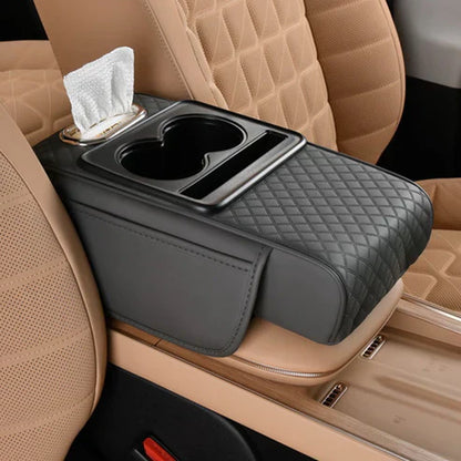 🚗💺Almohadilla multifuncional para reposabrazos – ¡Comodidad y práctica en tu auto!（Envío gratuito para 2 piezas））