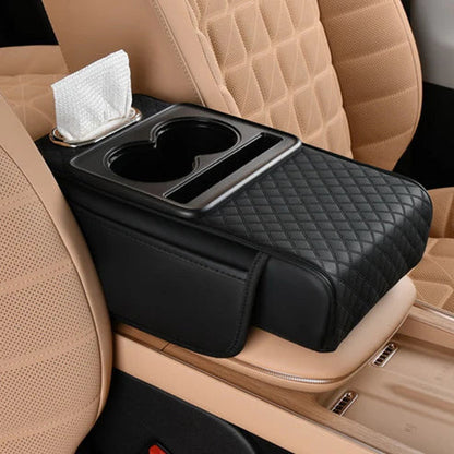 🚗💺Almohadilla multifuncional para reposabrazos – ¡Comodidad y práctica en tu auto!（Envío gratuito para 2 piezas））