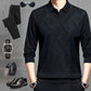 🔥Men's False Two Piece Set Long Sleeve Shirt