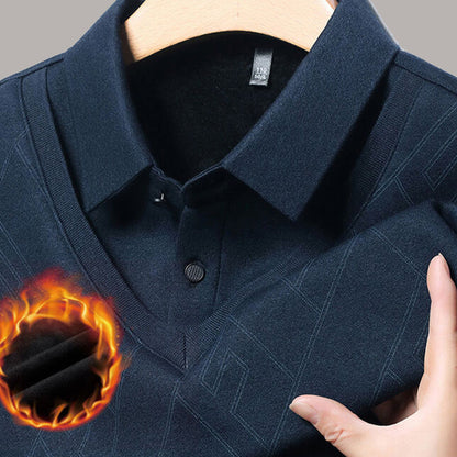 🔥Men's False Two Piece Set Long Sleeve Shirt