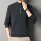 Sudadera de Cuello Alto con Cremallera y Forro de Peluche para Hombre