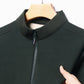 Sudadera de Cuello Alto con Cremallera y Forro de Peluche para Hombre
