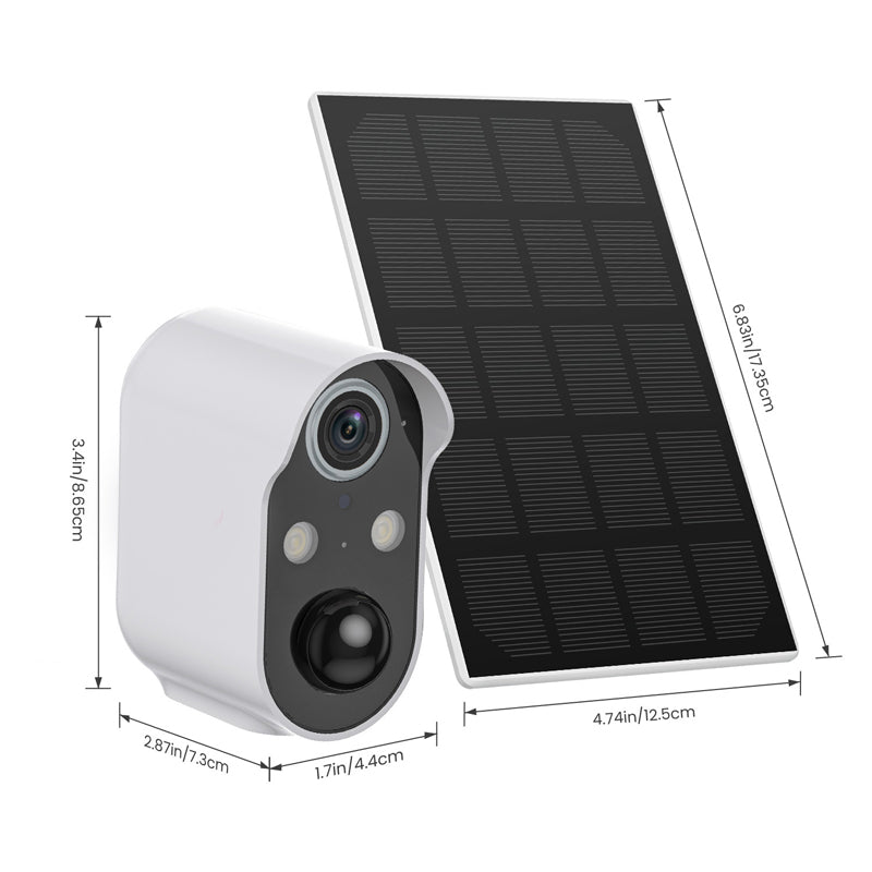 Cámara de seguridad doméstica inalámbrica WiFi 1080P para exteriores